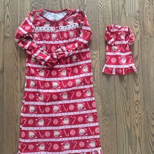 Festive Red Kids Pajamas